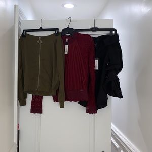 Romeo and Juliet Couture tops (includes three)